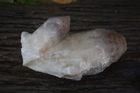 Natural Red Hematite Quartz Specimens  x 2 From Zimbabwe