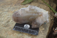 Natural Red Hematite Quartz Specimens  x 2 From Zimbabwe