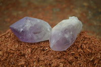 Polished Jacaranda Amethyst Crystals x 20 From Zambia