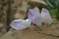 Polished Jacaranda Amethyst Crystals x 20 From Zambia