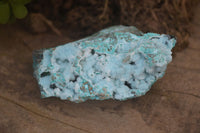 Natural Drusy Chrysocolla & Malachite Dolomite Specimens  x 12 From Congo