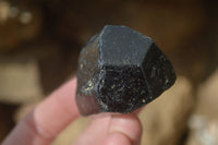 Natural Schorl Black Tourmaline Specimens  x 12 From Zimbabwe