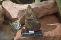 Polished Dragon Blood Stone Points  x 2 From Southern Africa