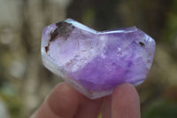 Polished Window Amethyst Crystals x 6 From Madagascar