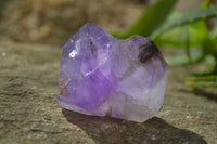 Polished Window Amethyst Crystals x 6 From Madagascar