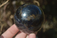 Polished Rare Iolite Spheres x 4 From Ambatofinandrahana, Madagascar