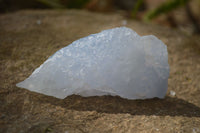 Natural Etched Blue Chalcedony Specimens  x 12 From Malawi