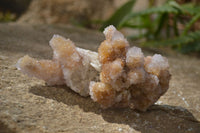 Natural Mixed Spirit Quartz Specimens  x 12 From South Africa