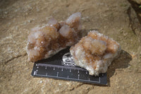 Natural Mixed Spirit Quartz Specimens  x 12 From South Africa