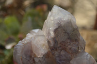 Natural Red Hematite Quartz Specimens  x 2 From Zimbabwe