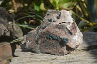 Natural Rare Ball Malachite On Drusy Quartz Dolomite Specimens  x 2 From Congo