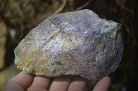 Natural Rough Stichtite & Serpentine Specimens  x 4 From South Africa