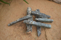 Natural Blue Kyanite Crystals  x 65 From Zimbabwe