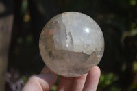 Polished Clear Quartz Crystal Balls  x 3 From Madagascar