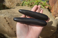 Polished Black Basalt Items  x 7 From Madagascar