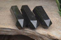 Polished Black Basalt Items  x 7 From Madagascar