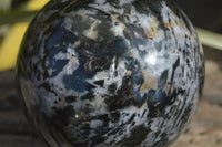 Polished Merlinite Gabbro Spheres  x 2 From Madagascar