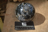 Polished Merlinite Gabbro Spheres  x 2 From Madagascar