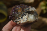 Natural Metallic Purpurite Cobbed Specimens  x 12 From Namibia