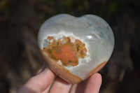 Polished Polychrome Jasper Hearts  x 6 From Madagascar