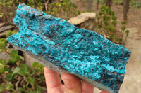 Natural Silica Chrysocolla Specimens  x 2 From Congo