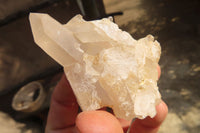 Natural Clear Quartz Clusters  x 12 From Madagascar