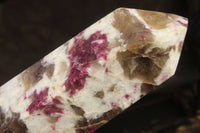 Polished Rubellite Pink Tourmaline Matrix Point x 1 From Madagascar