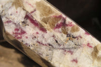 Polished Rubellite Pink Tourmaline Matrix Point x 1 From Madagascar