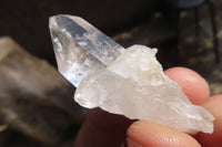 Natural Single Clear Quartz Crystals x 70 From Mpika, Zambia