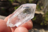 Natural Single Clear Quartz Crystals x 70 From Mpika, Zambia