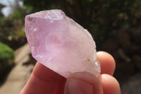 Natural Jacaranda Amethyst Single Crystals x 35 From Mumbwe, Zambia