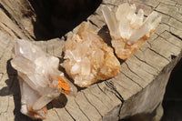 Natural Quartz Cluster x 12 From Ambatofinandrahana, Madagascar