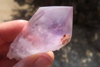 Natural Jacaranda Amethyst Single Crystals x 20 From Mumbwe, Zambia