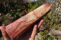 Polished Ocean Jasper Towers x 3 From Madagascar