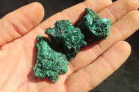 Natural Silky Malachite Specimens x 72 From Kasompe, Congo