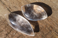 Polished Clear Quartz "Angel Tears" pendant pieces x 20 From Madagascar