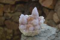 Natural Ametrine Spirit Quartz Clusters x 3 From Boekenhoutshoek, South Africa