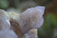 Natural Ametrine Spirit Quartz Clusters x 3 From Boekenhoutshoek, South Africa