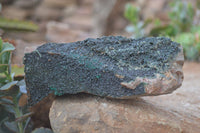 Natural Libethenite Crystals On Dolomite Matrix Specimens x 3 From Shituru, Congo