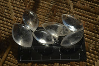 Polished Clear Quartz "Angel Tears" pendant pieces x 20 From Madagascar