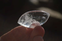 Polished Clear Quartz "Angel Tears" pendant pieces x 20 From Madagascar