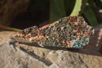 Natural Libethenite Crystals On Dolomite Matrix Specimens x 7 From Shituru, Congo