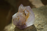 Polished Window Amethyst Crystals x 6 From Ankazobe, Madagascar