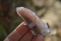 Natural Amethyst / Ametrine Spirit Quartz Clusters x 12 From Boekenhouthoek, South Africa