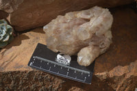 Natural Smokey Quartz Clusters x 2 From Luena, Congo