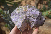 Natural Stichtite & Serpentine Specimens x 3 From Barberton, South Africa