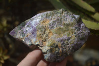 Natural Stichtite & Serpentine Specimens x 3 From Barberton, South Africa