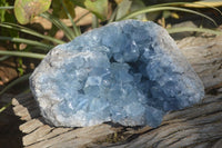 Natural Blue Celestite Geode x 1 From Sakoany, Madagascar