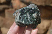 Natural Rare Libethenite On Dolomite Specimens x 3 From Kambove, Congo