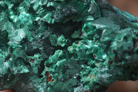 Natural Silky Malachite Specimens x 3 From Congo